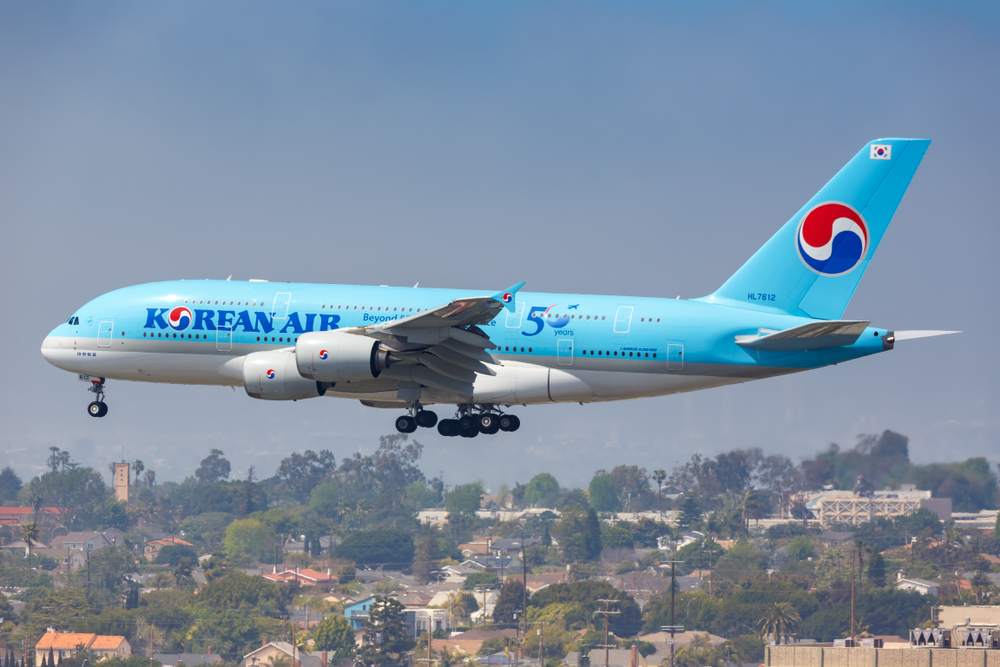 Luxurious Korean Air A380