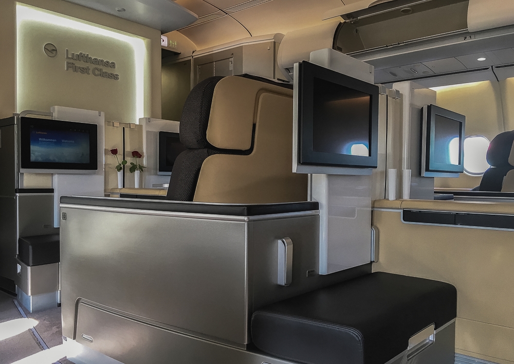 Lufthansa A380 Interior