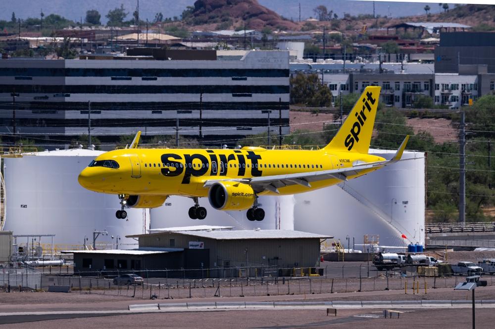 Spirit Airlines airplane