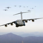 C-17 Globemaster III military transport aircraft