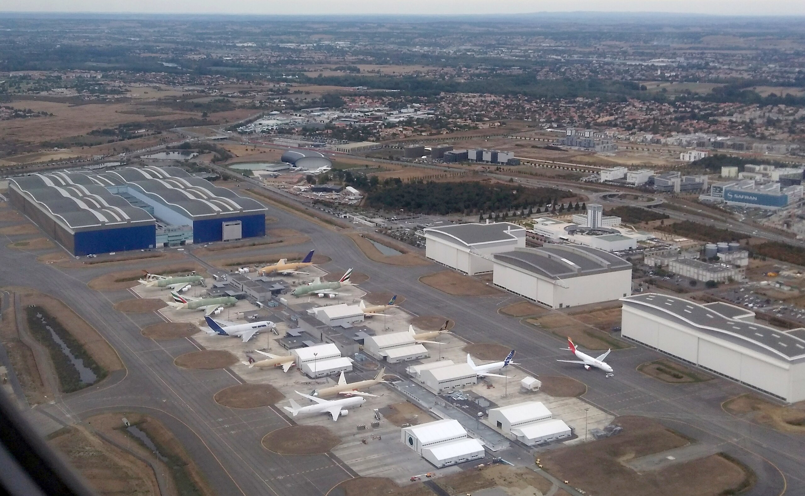 Airbus Lagardere factory at Aeroconstellation Toulouse