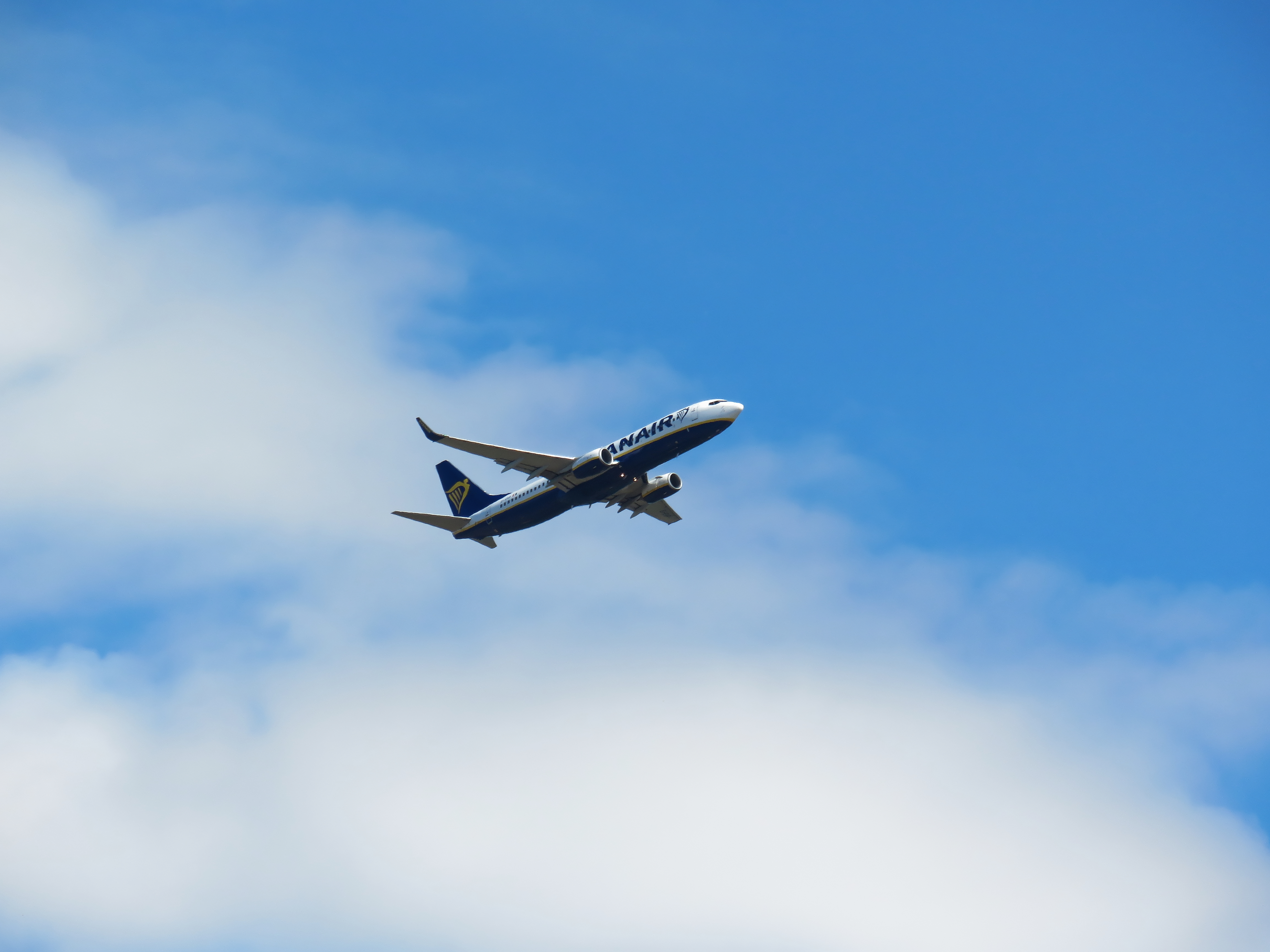 Ryanair Boeing 737 MAX at Stansted Airport