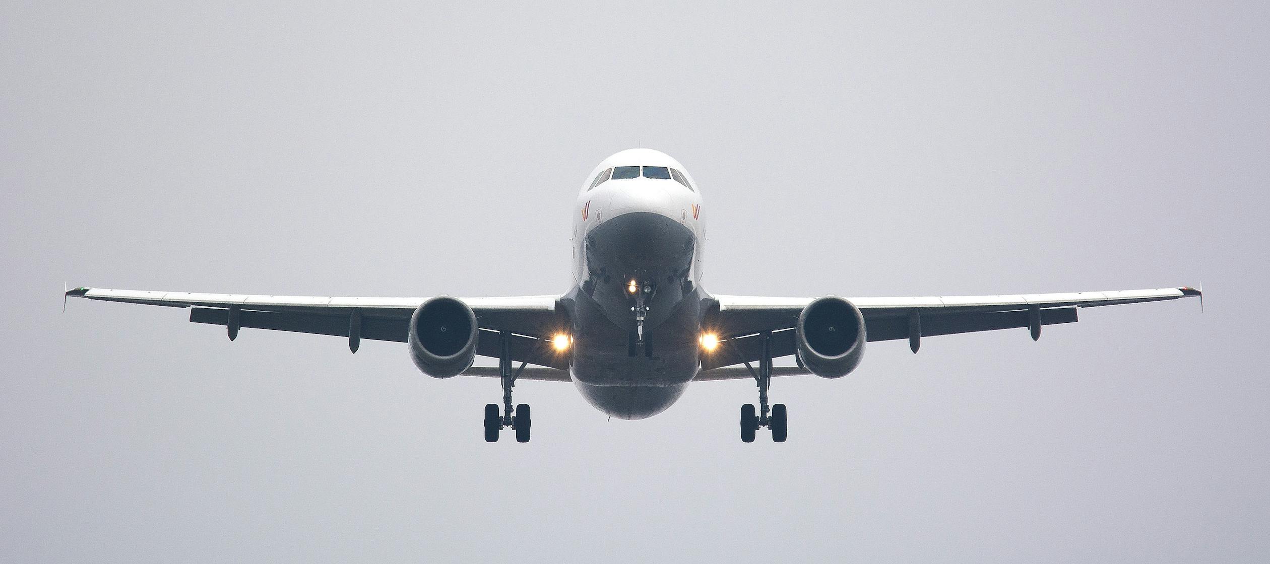 Airbus A321 aircraft during takeoff