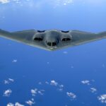 B-2 Spirit stealth bomber in flight