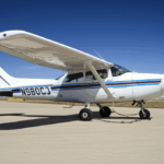 Cessna 172 high-wing trainer aircraft