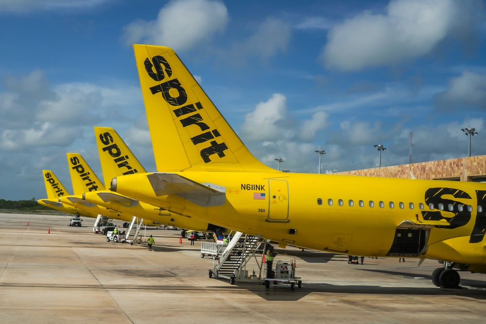 Spirit Airlines airplane