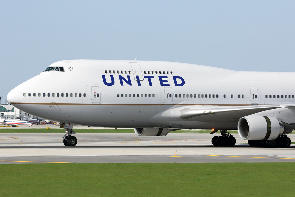 United Airlines Routes with the 747