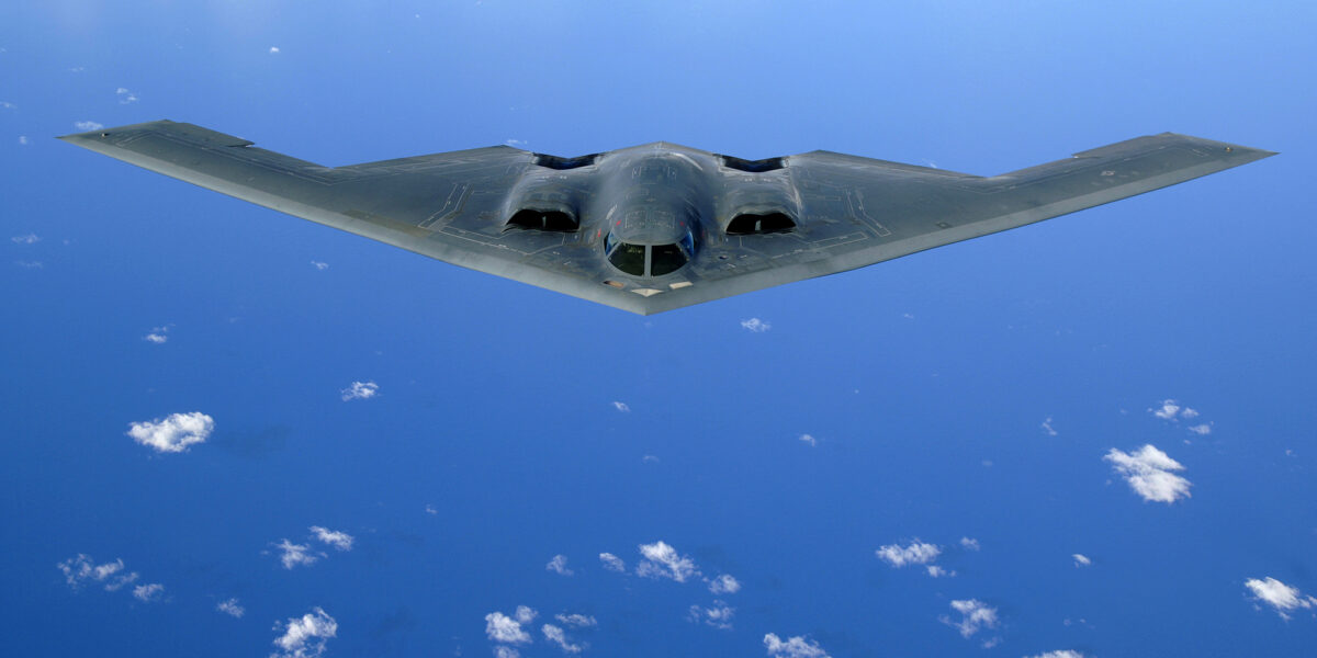 B-2 Spirit stealth bomber aircraft
