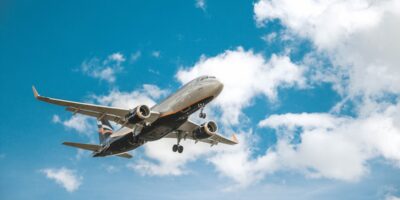 Airplane cabin interior