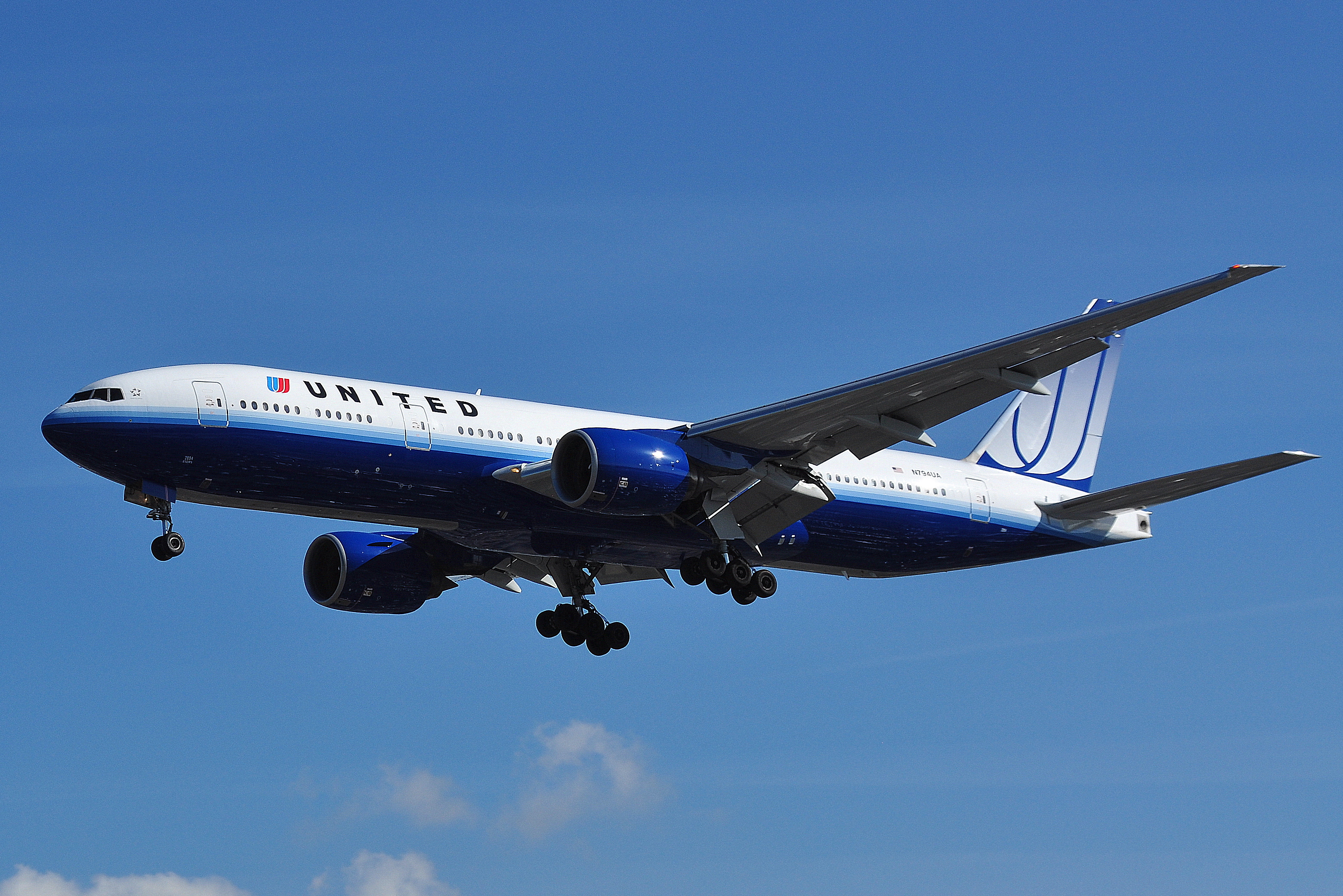 Boeing 777 United Airlines