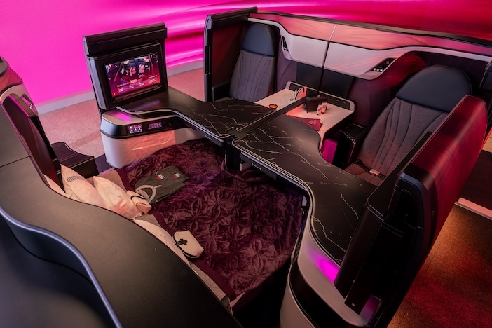 Qatar Airways Qsuite Double Bed
