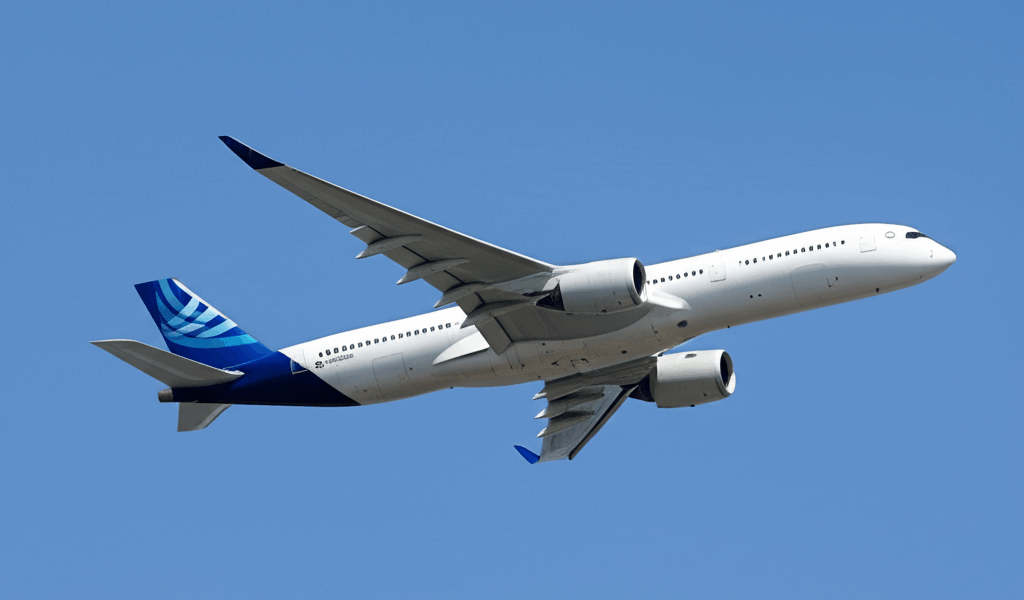 Airbus A350-1000 long-haul aircraft