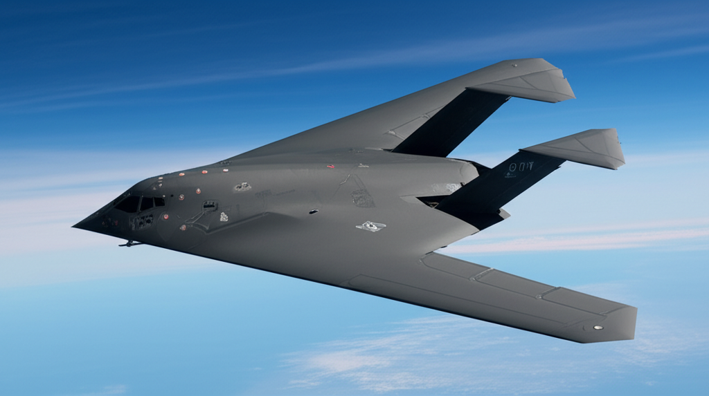 B-21 Raider flying wing bomber