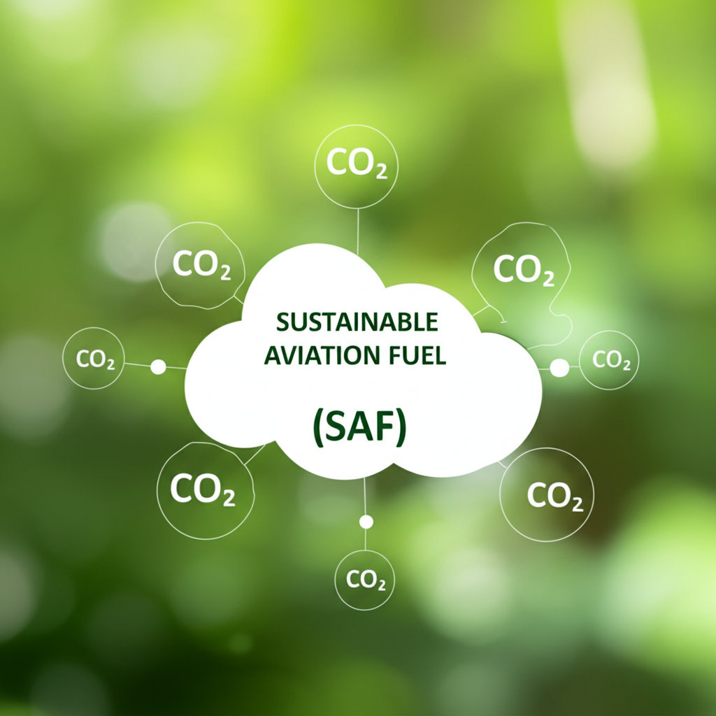 Carbon emissions and sustainability concept