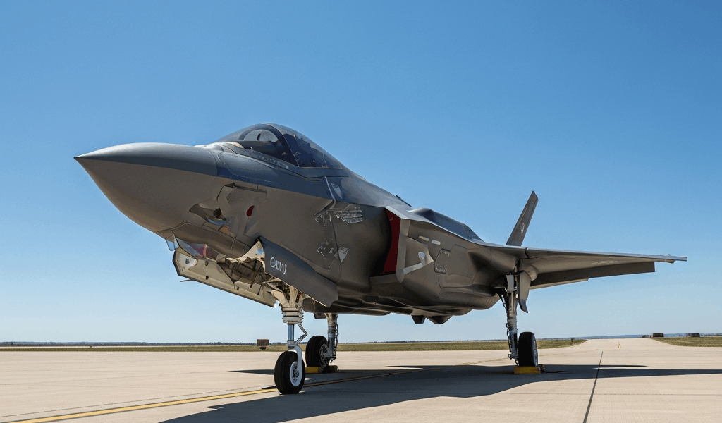 F-35A Crashes at Nellis Air Force Base Pilot Ejects Safely Over Nevada Test Rang