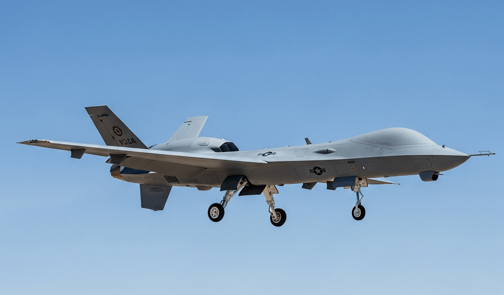 General Atomics YFQ-42A Collaborative Combat Aircraft Crashes in California Setb