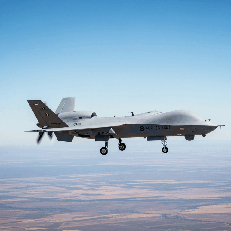 Australias MQ-28A Ghost Bat Destroys Drone Target With AMRAAM in First Live-Fire