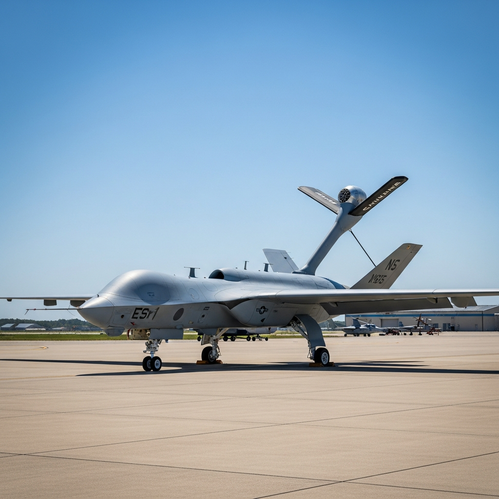 MQ-25 Stingray Production Representative Completes First Flight — Carrier Tanker Era Begins