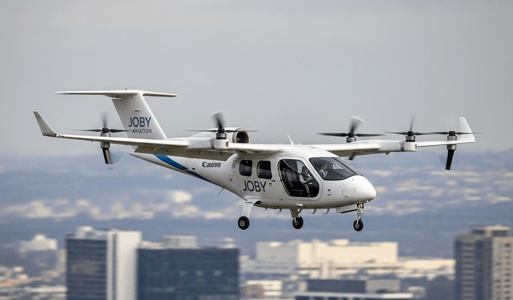 Joby Aviation Completes First-Ever Point-to-Point eVTOL Air Taxi Demo Flights Ov