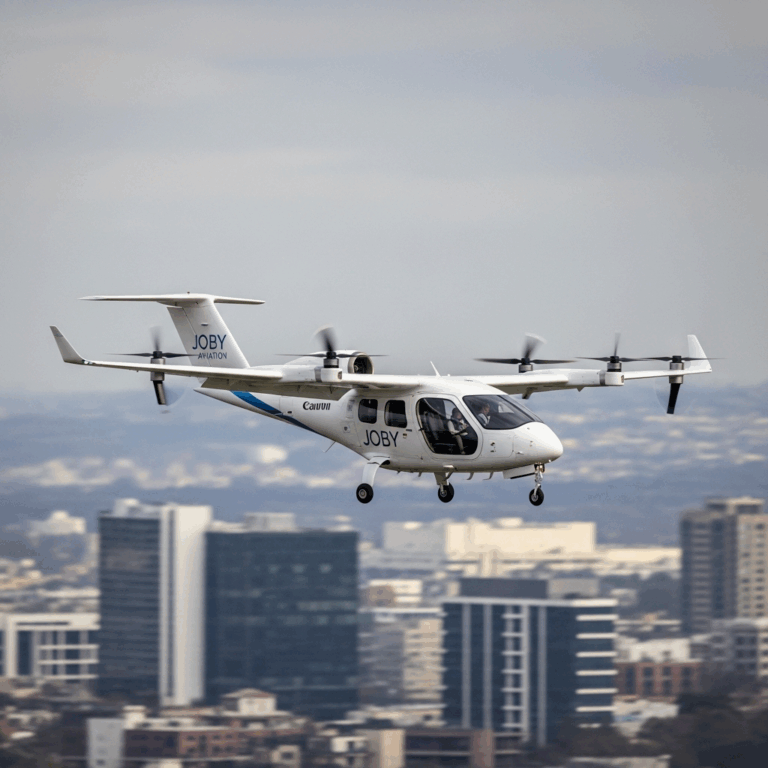 Joby Aviation Completes First-Ever Point-to-Point eVTOL Air Taxi Demo Flights Ov
