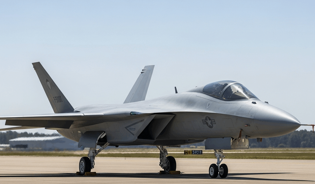 Northrop Grumman Unveils Talon Uncrewed Fighter Concept Built Around Scaled Comp