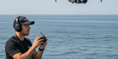 Ukraine Makes History Interceptor Drone Launched From Unmanned Boat Destroys Rus