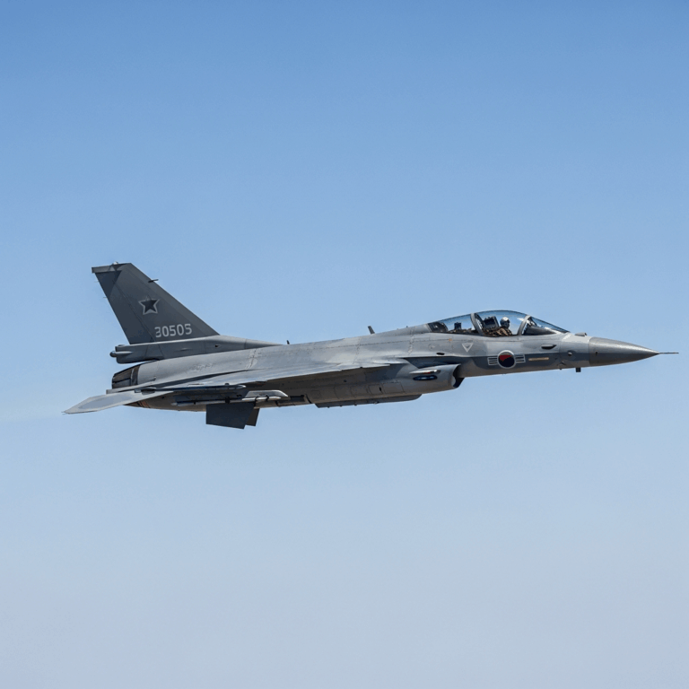 South Koreas First Serial-Production KF-21 Boramae Fighter Completes Maiden Flig