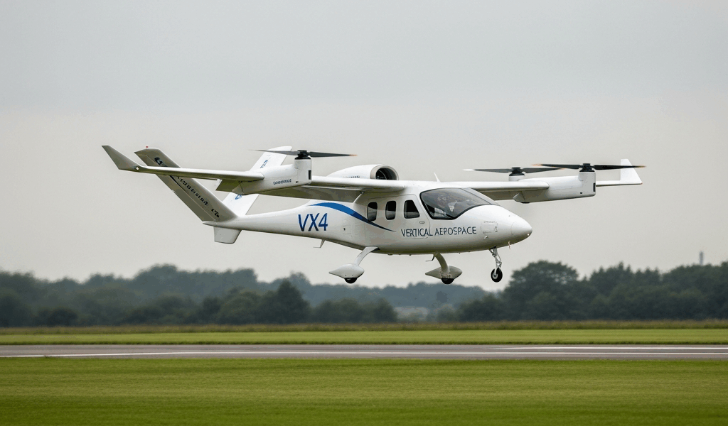 Vertical Aerospace Completes Historic Two-Way eVTOL Transition Flight Next Proto