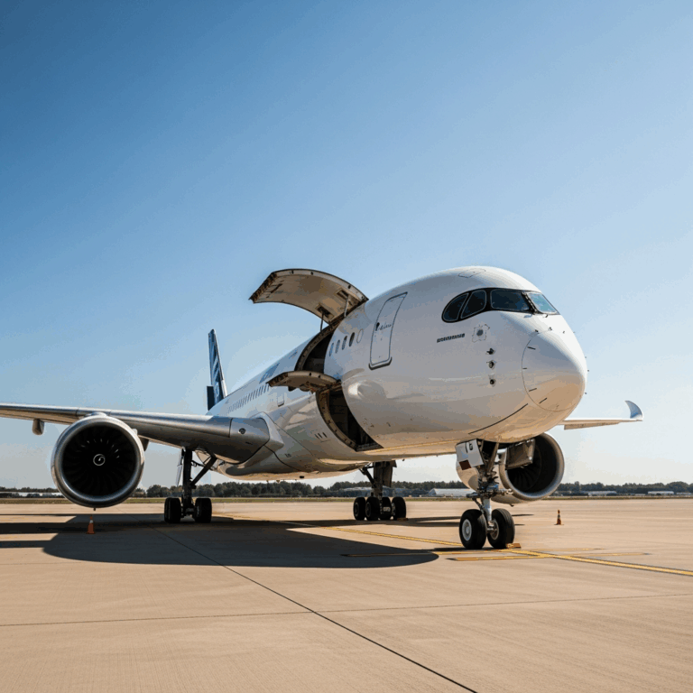 Airbus A350F Cargo Door Milestone Worlds Largest Main Deck Door Ships to Toulous