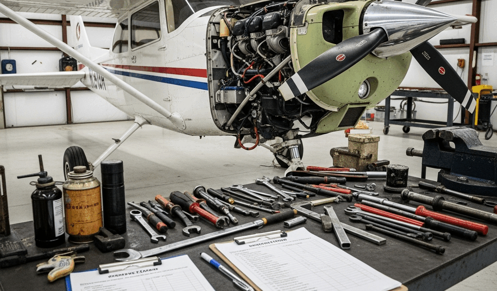 Cessna 172 Annual Inspection Cost What to Expect