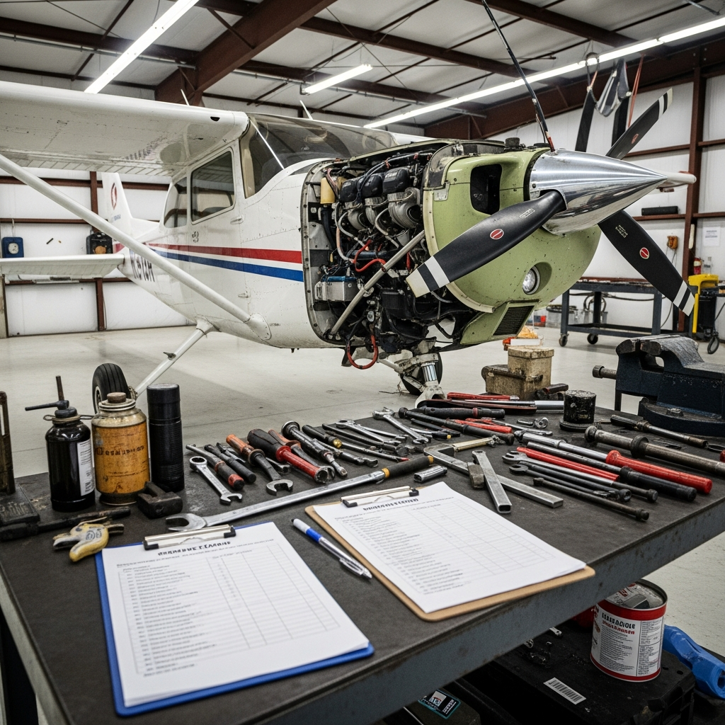 Cessna 172 Annual Inspection Cost What to Expect