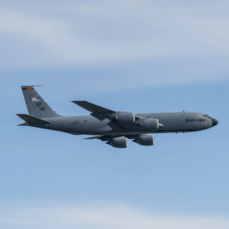 KC-135 Squawks 7700 Over Persian Gulf and Vanishes From Tracking Emergency Decla