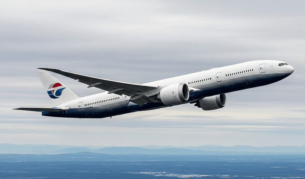 Boeing 777X Makes History First Production 777-9 Takes Flight from Everett