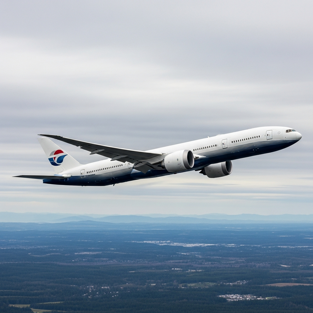 Boeing 777X Makes History — First Production 777-9 Takes Flight from Everett