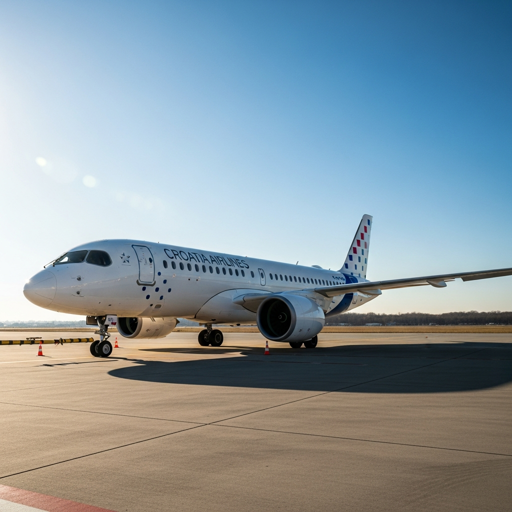 Croatia Airlines A220 Suffers Runway Excursion at Split During Aborted Takeoff