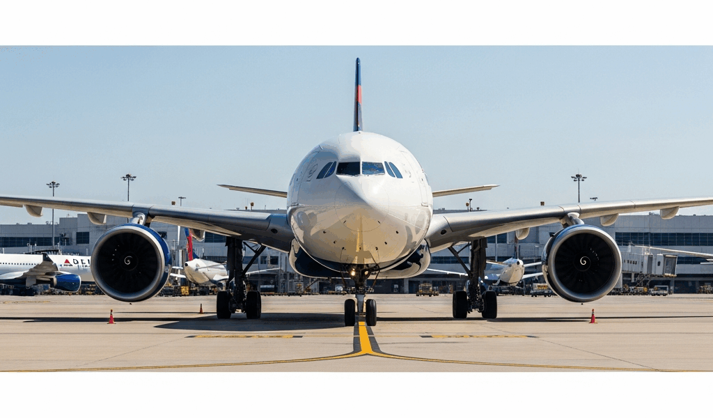 Delta A330 Engine Explosion Forces Emergency Landing in Paris on Transatlantic F