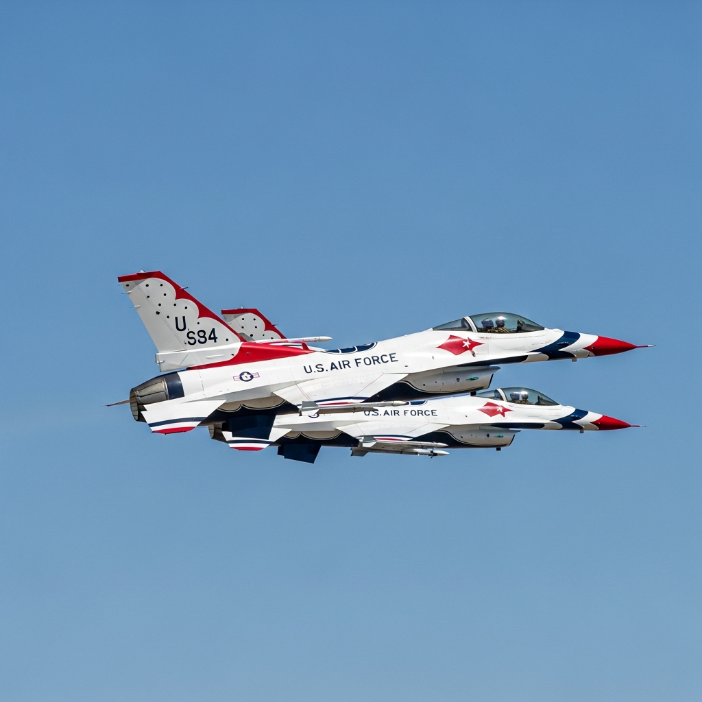 Fort Lauderdale Air Show Opens — Thunderbirds Headline and an NHL Star Gets the Ride of His Life in an F-16