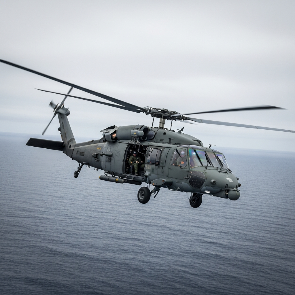 USAF HH-60W Rescues 11 Survivors from King Air 300 Crash off Florida Coast