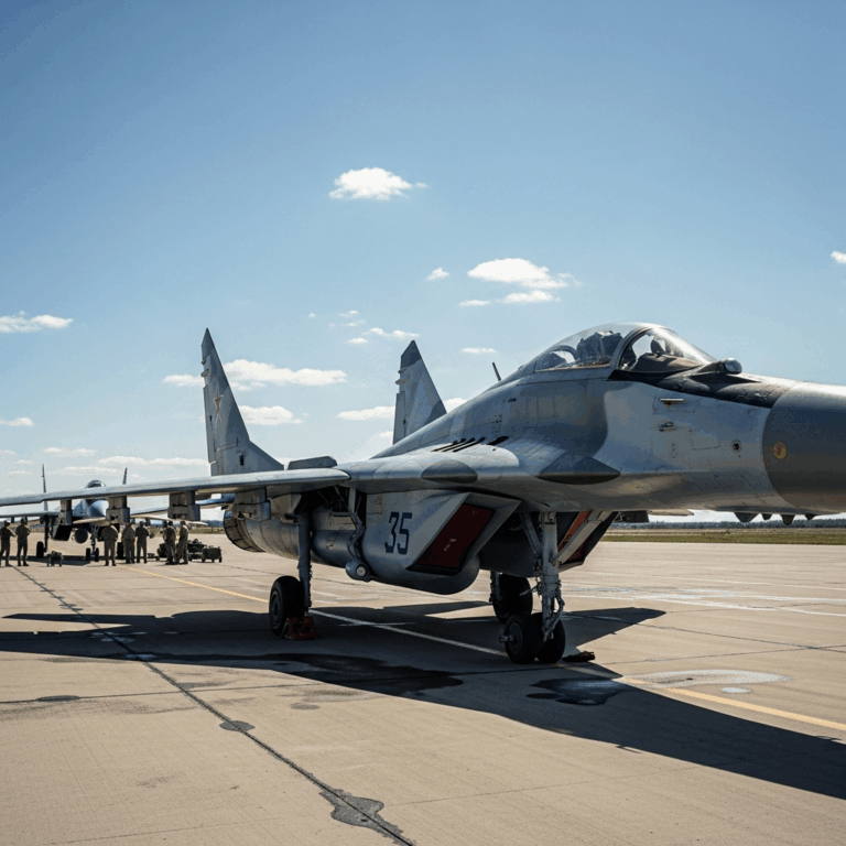 Ukrainian MiG-29 Lost in Combat Mission Over Poltava Oblast Pilot Successfully E