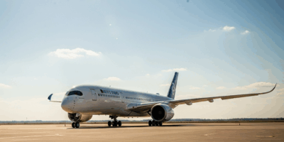 Iberia Airbus A350 Winglet Damaged in Botched Water Cannon Salute in Ecuador Fli