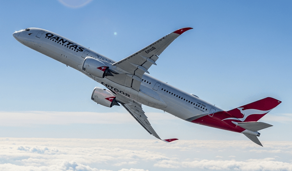 Qantas Project Sunrise A350-1000ULR Completes First Flight 22-Hour Nonstop Londo