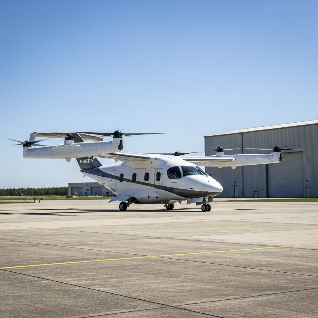 Honda Flies Full-Scale Hybrid eVTOL Demonstrator in U.S. — Dark Horse Enters Advanced Air Mobility Race