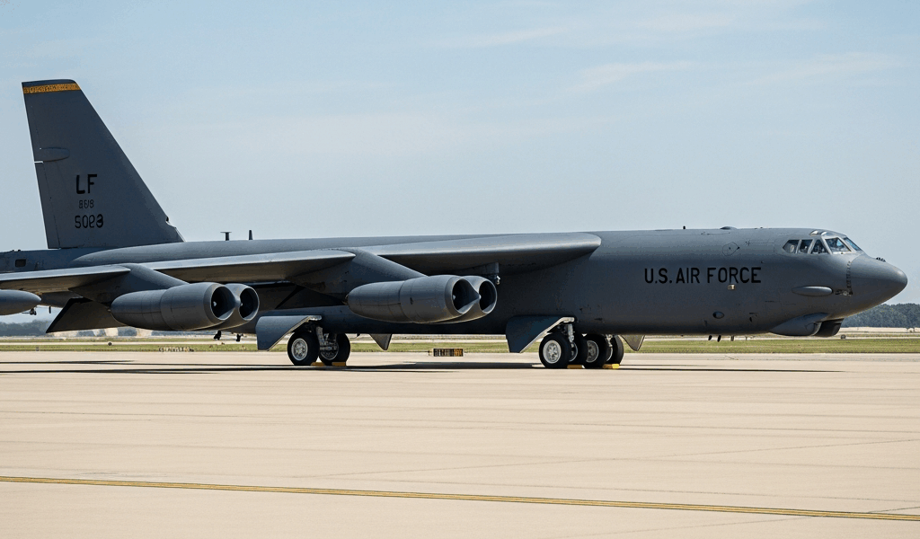 B-52 Bomber Crashes at Edwards Air Force Base Eight Crew Members Killed in Deadl
