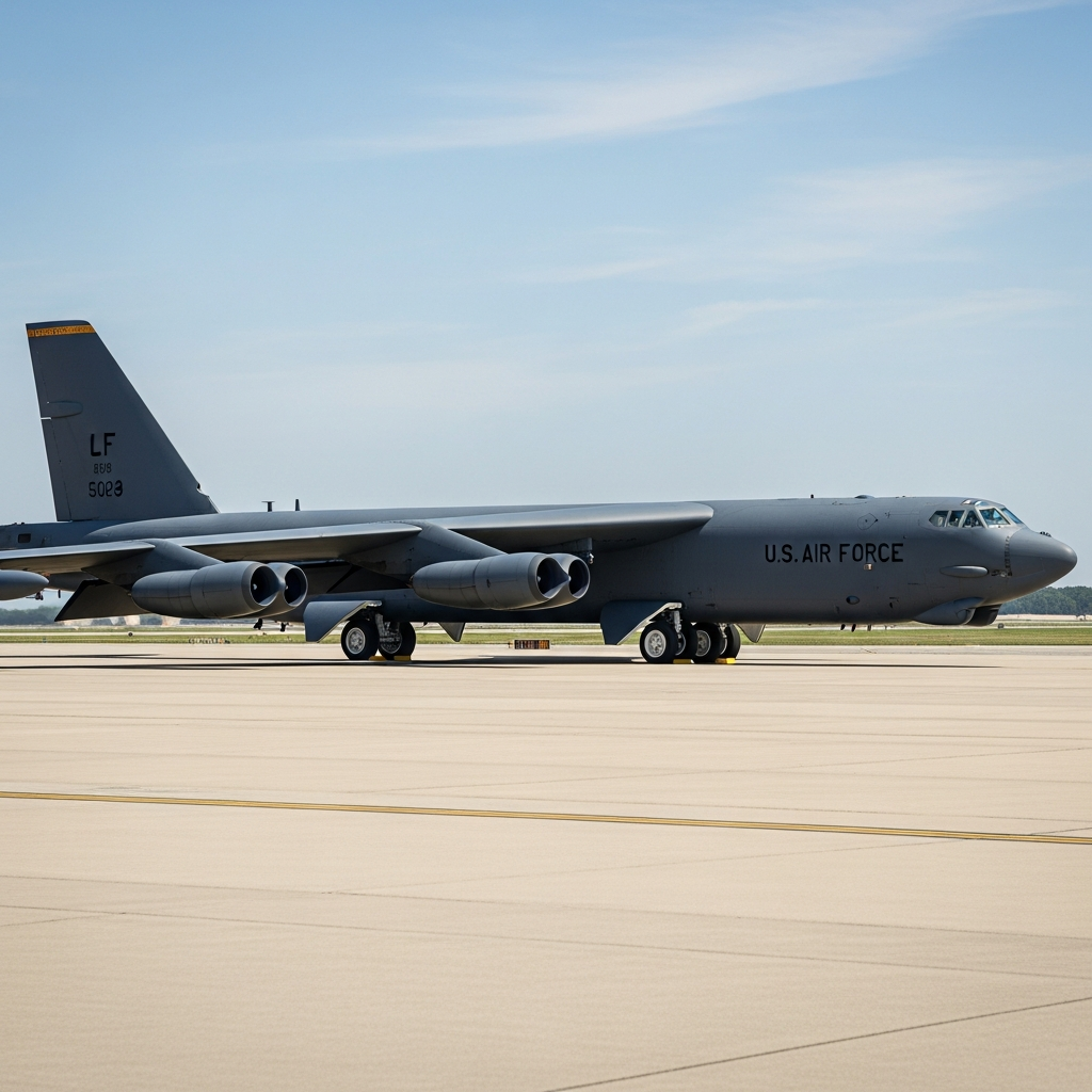 B-52 Bomber Crashes at Edwards Air Force Base — Eight Crew Members Killed in Deadliest Incident Since 1982