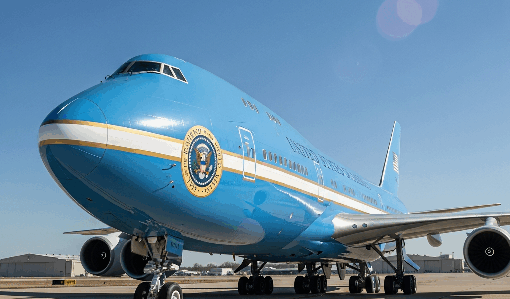 New Air Force One VC-25B Bridge Aircraft Enters Final Testing Before Trump Servi