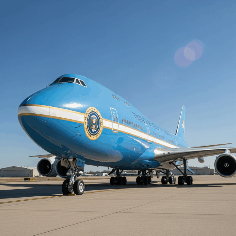 New Air Force One VC-25B Bridge Aircraft Enters Final Testing Before Trump Servi