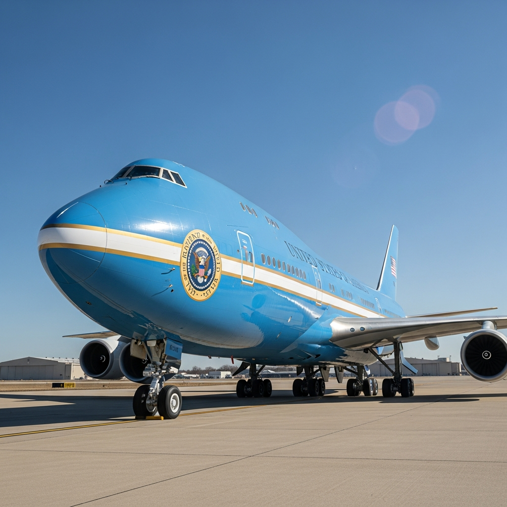 New Air Force One VC-25B Bridge Aircraft Enters Final Testing Before Trump Service
