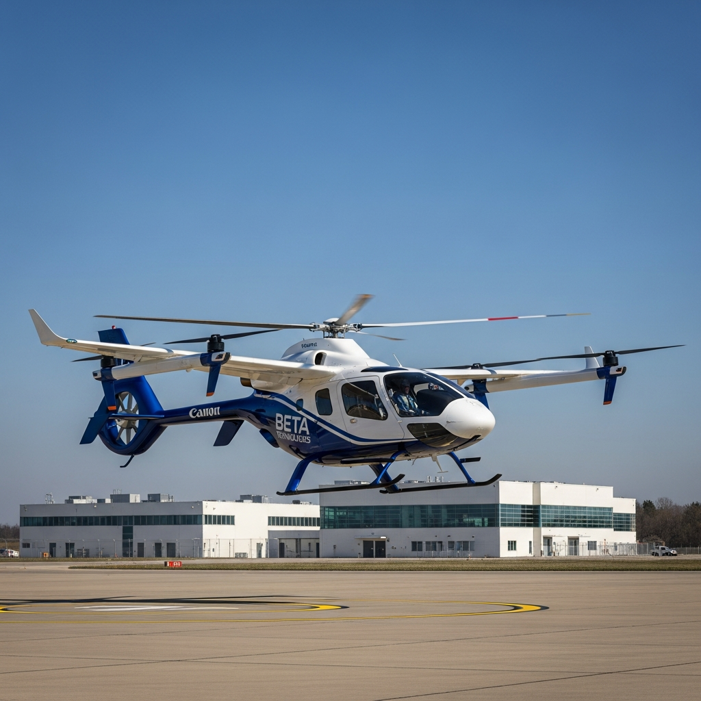 BETA Technologies Completes First Operational eVTOL Flights Under FAA Program — Transporting Human Organs Across States