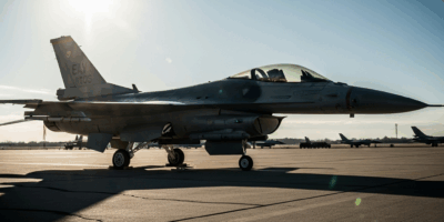 Greeces F-16 Crash-Lands on Zakynthos Island Pilot Safely Ejects After Emergency