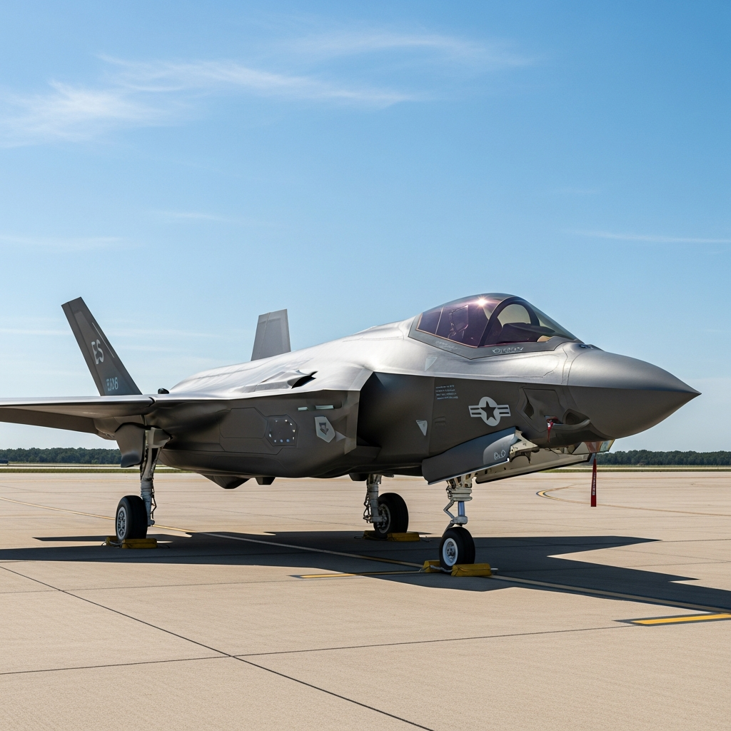 Farnborough International Airshow 2026 Opens Monday — F-35 Demo Team and Tempest Fighter on Display